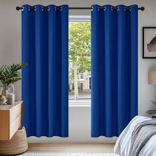 Vorhänge & Gardinen Blau von Deconovo