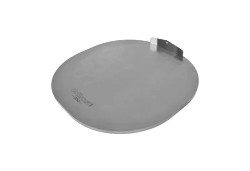 Grillrost.com BBQ Pizzastahl Basis - Perfekte Pizza aus dem Grill - Grillroste: Genieße knusprige Pizza mit unserem handgefertigten Pizzastahl, der perfekte Wärmeleitfähigkeit und Hitzeeffizienz bietet.