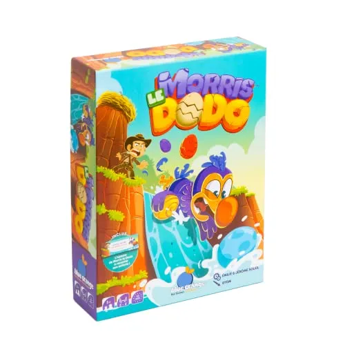 Blue Orange Morris Le Dodo – Geschicklichkeitsspiel – EIN Gesellschaftsspiel mit Tieren – Multiplayer-Spiel – lustiges und lustiges Familienspiel mit Kindern – ab 3 Jahren