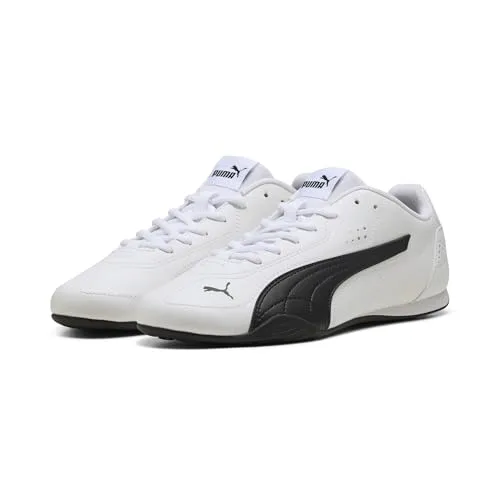 PUMA Unisex Catch Sneaker, White x Black, 39 EU - Damen-Sneaker mit PUMA CATCH SOFTFOAM+: Bequeme Innensohle und umweltfreundliches Design aus mindestens 30% recycelten Materialien.