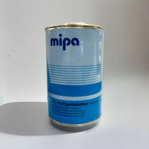 MIPA 1K Haftpromoter Spezial-Haftvermittler transparent, 1 Ltr. - Universeller Kunststoffprimer für Fahrzeugkunststoffe und schwierige Untergründe, schnelle Trocknung und Überlackierbarkeit, ideal für Bau- und Renovierungsprojekte.