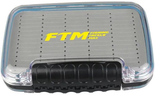 FTM Spoonbox 15,4x10,6x4,5cm - Köderbox für Forellenblinker, Angelbox für Spoons