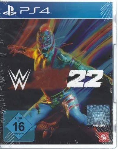 WWE 2K22 für PS4 – Das ultimative Wrestling-Spiel - Spiele als WWE-Superstar oder -Legende, erlebe Rey Mysterios Karriere im 2K Showcase und baue deine eigene Fraktion auf. Neu gestaltete Steuerung und Grafik für ein realistisches Erlebnis!