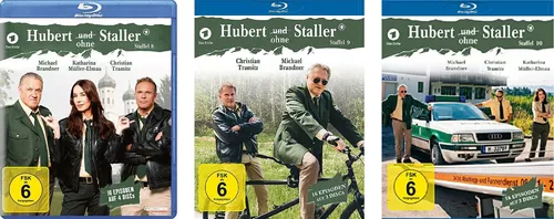 Blu-rays * HUBERT OHNE STALLER - STAFFEL 8 + 9 + 10 IM SET # NEU OVP § 10