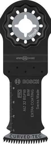 Bosch Accessories 2608669071 Multimesser 5St. - Sägeblätter für präzise Tauchschnitte in Hartholz, mit Bi-Metall-Technologie für hohe Lebensdauer und aggressive Schnitte ohne Hitzespuren.