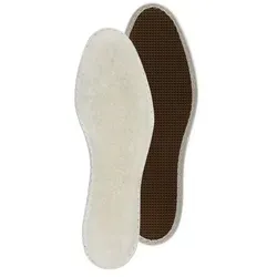 TelMo Einlegesohlen Helle Lammfell Winter Royal Einlegesohle Gr.36-46 gegen starke Kälte 38