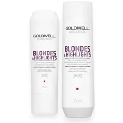 Goldwell Dualsenses Silver Set - Shampoo & Conditioner für kühles Haar - Goldwell Dualsenses Silver Set mit Shampoo (250ml) und Conditioner (200ml) für graues und kühles blondes Haar. Neutralisiert Gelbtöne und sorgt für strahlende Farben – ideal für die tägliche Pflege.