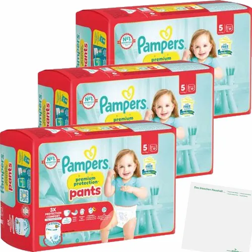 Pampers Premium Protection Gr5 11-17kg Junior 3er Pack 3x17St Packung