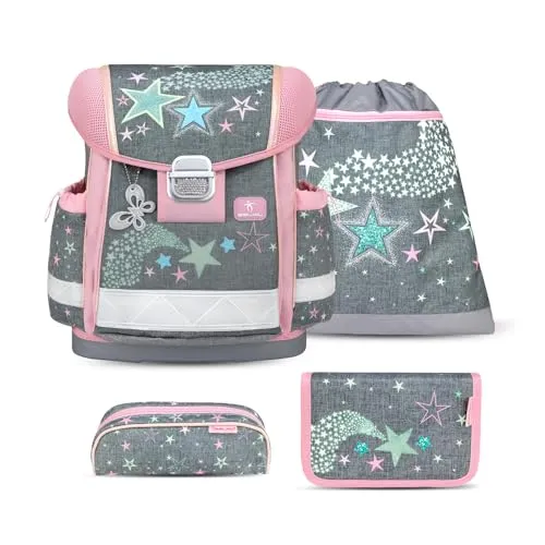 Belmil Classy Schulranzen Set 4 - teilig (403-13/AG/S) (Shine Bright)