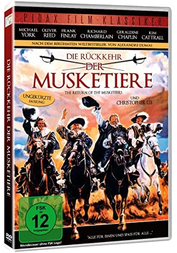 Die Rückkehr der Musketiere (Uncut Fassung) Der Legendäre Abenteuerfilm mit Starbesetzung nach dem Roman von Alexandre Dumas (OT: The Return of the Musketeers)