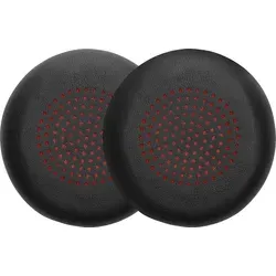 kwmobile 2x Ohr Polster für Plantronics Voyager Focus / B825 / 4210 / 4220 / BlackWire 5200 / 7225 Ohrpolster - Ersatz Ohrpolster - Kopfhörer - Schwarz