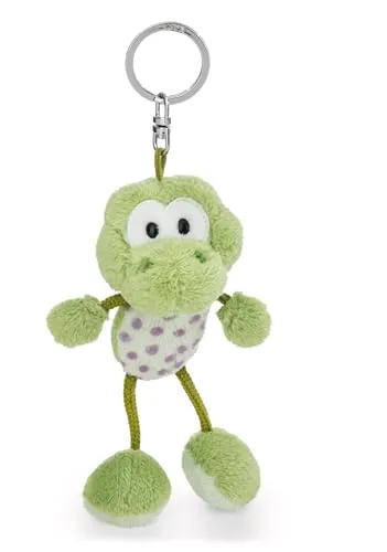 Schlüsselanhänger Frosch Fridolin Frog 10cm - grün - Treuer-Plüschbegleiter für Rucksack oder Tasche, Schlüsselhalter für klein und Groß | 62262