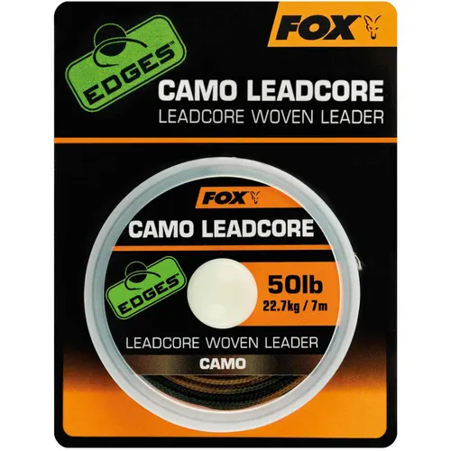  Fox Camo Leadcore Woven 50lb 7m Vorfachmaterial 0,81€/1m