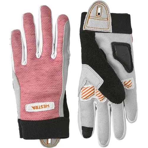 Hestra Kinder Bike Guard Long Handschuhe (Größe 7, pink)