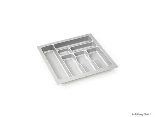 Naber 803.4.129 Besteckeinsatz 60 cm - Praktischer Besteckeinsatz für 60 cm breite Schränke, der individuell zuschneidbar ist. Optimaler Stauraum für Besteck und Küchenutensilien.