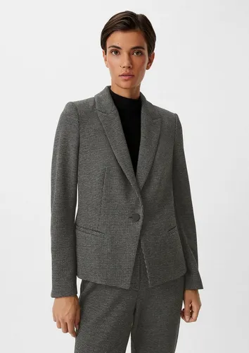 comma Damen 2138430 Blazer, 99R7 schwarz, 44 von comma,