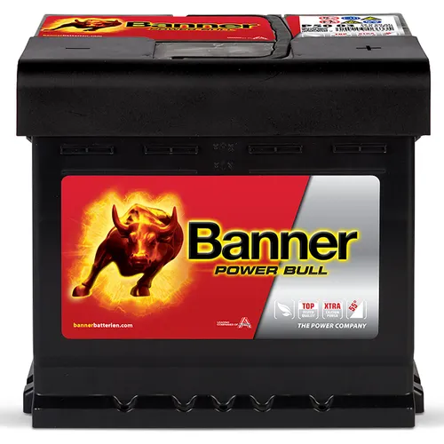 Banner 50Ah Autobatterie Power Bull 12V 450A von Banner Batterien