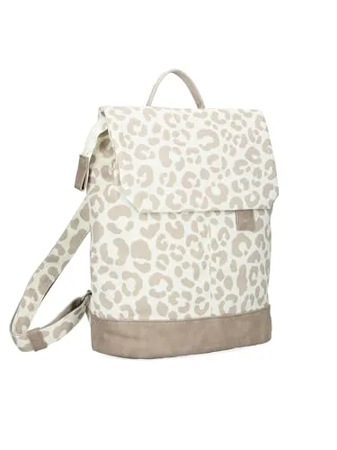 zwei Olli OR13 Rucksack 35 cm (leo-cotton) in weiß von ZWEI