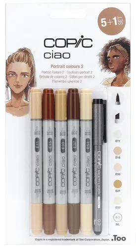 COPIC Marker ciao 5+1 Set 
