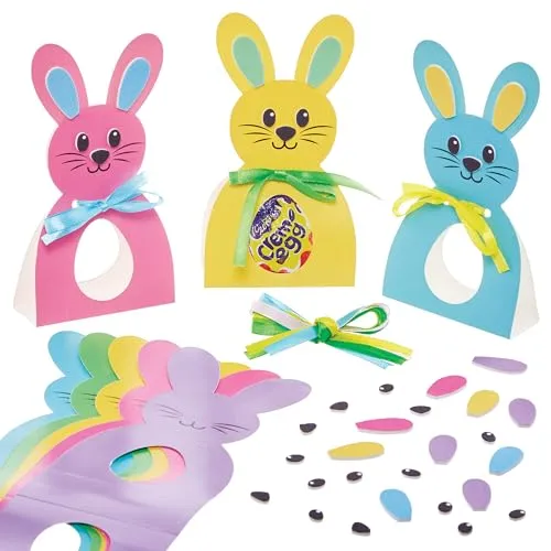 Baker Ross FN394 Bunny Easter Egg Holder von Baker Ross