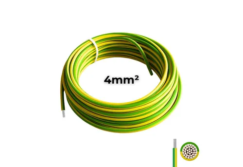 Produktbild smartEC Erdungskabel H07V-K 4mm² Kupfer Grün/Gelb (3000 cm)