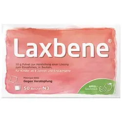 LAXBENE 10 g Pulver zur Herstellung einer Lösung zum Einnehmen - 500 g, unterstützt die Verdauung und lindert Beschwerden bei Übelkeit