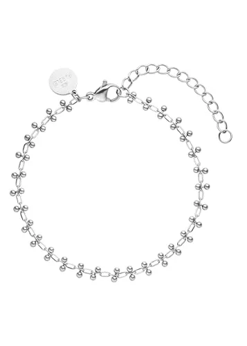 Purelei® Terra Armband – Elegantes Armband mit Metallkugeln in silber von PURELEI