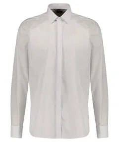 Herren Hemd Langarm Body Fit 42 von Olymp - Elegantes Hemd in Body Fit mit edlen Details, ideal für festliche Anlässe. Aus hochwertigem, pflegeleichtem Baumwollpopeline gefertigt.