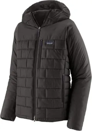 Patagonia Hi-Loft Nano Puff Hoody - Kunstfaserjacke M grau/schwarz - Wasserabweisende Kunstfaserjacke von Patagonia, isolierend mit PrimaLoft und Kapuze, ideal für Skitouren und Freizeit. Jetzt entdecken!