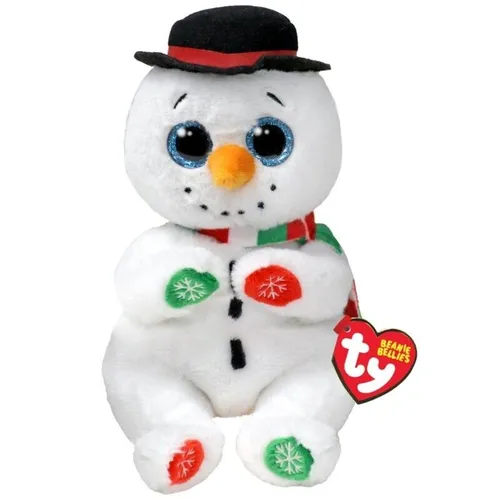 Ty Beanie Bellies / Babies Schneemann  @ Weatherby @  15 cm Weihnachten 2023