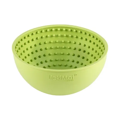 LickiMat Antischlingnapf Wobble light green