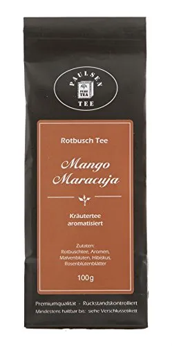 Rotbuschtee Mango-Maracuja 100g, Paulsen Tee