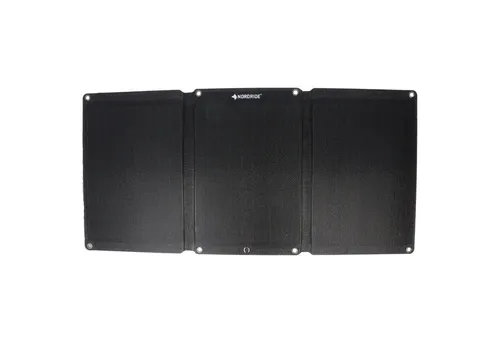 AccuCell Nordride 7812 Solar Pulse - Schnelllade-Solarladegerät - Kompaktes 24W Schnelllade-Solarladegerät mit USB-A und USB-C-Anschlüssen. Ideal für Outdoor-Aktivitäten, robust und wetterfest, garantiert zuverlässige Energie für Ihre Geräte überall.