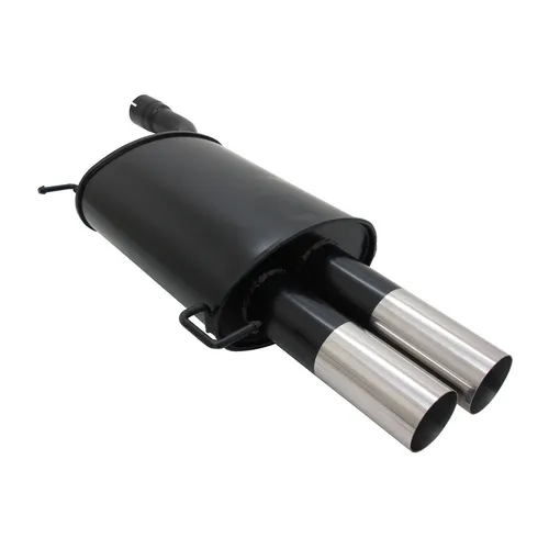 Novus Sportauspuff für BMW E61 2x76mm RL-Design Endschalldämpfer mit ABE