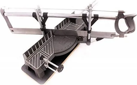 Brüder Mannesmann Gehrungssäge 550 mm - Präzisionsausführung - Sägen, TÜV/GS geprüft mit 550 mm Blattlänge, Längsanschlag und exakter Schnittführung für präzise Ergebnisse.
