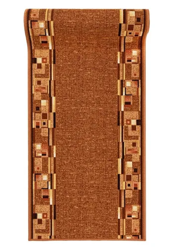 Mazovia Rutschfester Teppichläufer - Modern Geometrisches Design für Flur und Küche - Läufer mit rutschfester Unterseite und ÖKO-TEX Zertifizierung, perfekt anpassbar in Meterware für jeden Raum. Ideal für Komfort und Sicherheit.