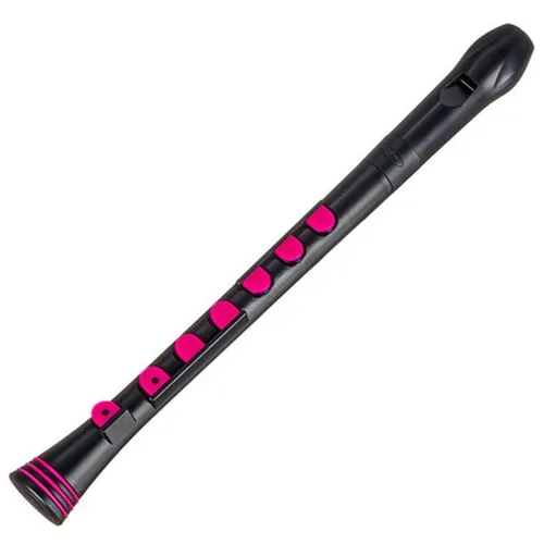 Recorder+ Baroque black-pink von Nuvo
