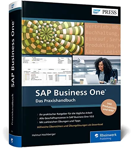 SAP Business One: Praktischer Ratgeber für KMU – 6. Auflage 2026 (SAP PRESS) - Erfahren Sie alles über SAP Business One für KMU. Mit praxisnahen Beispielen und Übungen optimieren Sie Ihre Geschäftsprozesse effizient und zielgerichtet. Ideal für den professionellen Einsatz! Das Buch bietet wertvolle Einblicke in die Softwareanwendung und ihre Vorteile.