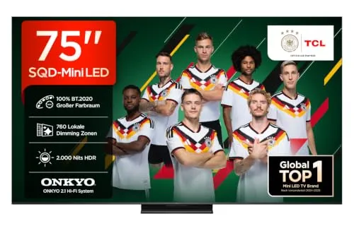 TCL 75Q7D PRO 75 Zoll 4K Mini LED TV