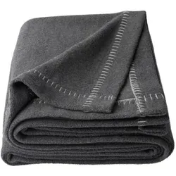 Produktbild Zoeppritz Fleecedecke Soft Greeny, Dunkelgrau, 140x190 cm