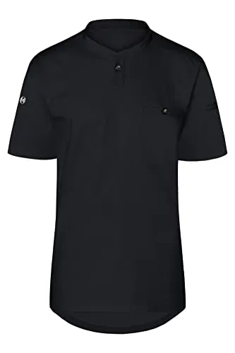 Karlowsky Herren Kurzarm Arbeitsshirt Performance 60% Baumwolle/40% Polyester schwarz Größe 3XL