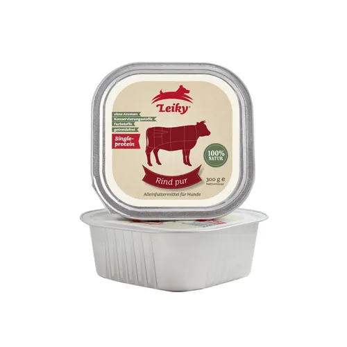 Rind pur 300g | leicht verdauliches Hundefutter | Vitamine und Mineralstoffe | L