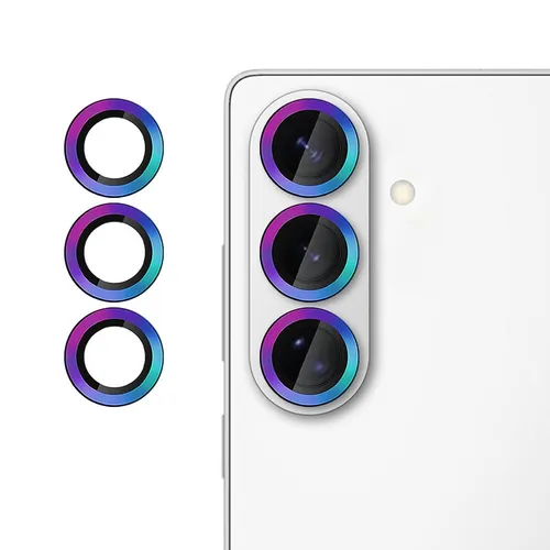 Kamera Schutzglas Linsenschutz für Samsung Galaxy S26 Plus 9H Hartglas Bunt