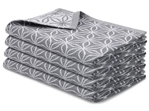 Geschirrtücher Grau von Zollner