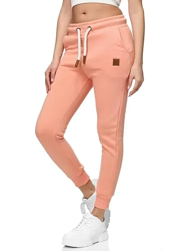 Produktbild REPUBLIX Damen Jogginghose Jogger Sporthose Jogging Sweat Pants RD-027 Corall L