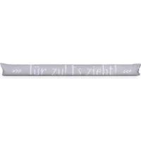 Bestlivings Zugluftstopper Mit Spruch 95 cm x 12 cm Grau Spruch 1