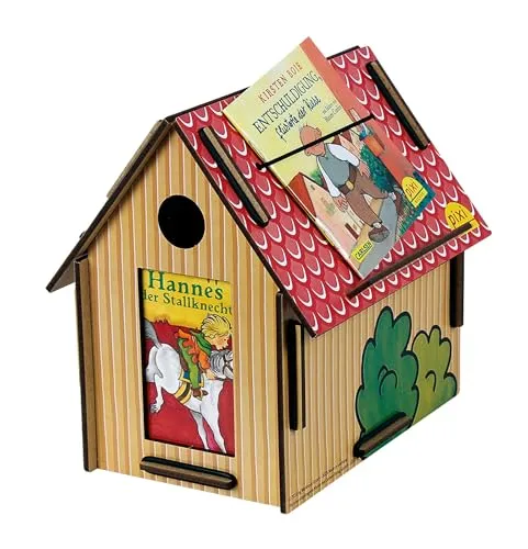 Werkhaus Pixibuch Aufbewahrungshaus 18 x 16 x 18 cm