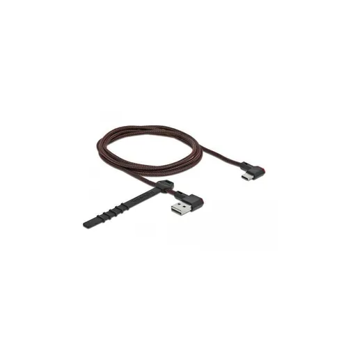 EASY-USB 2.0 Kabel Typ-A Stecker zu USB Type-C™ Stecker gewinkelt...