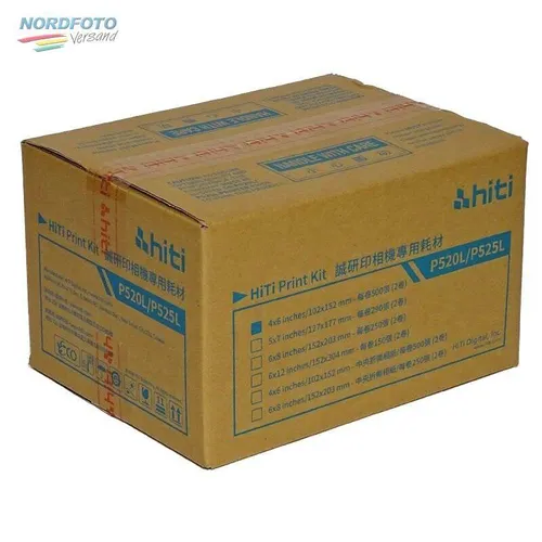 HiTi Fotopapier 10x15cm für P520/P525L, 2x 500
