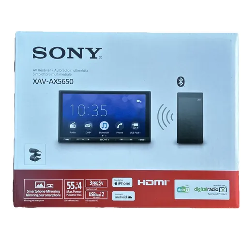 Sony XAV-AX5650 Moniceiver mit Android Auto und Apple CarPlay